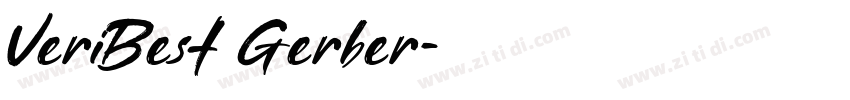VeriBest Gerber字体转换